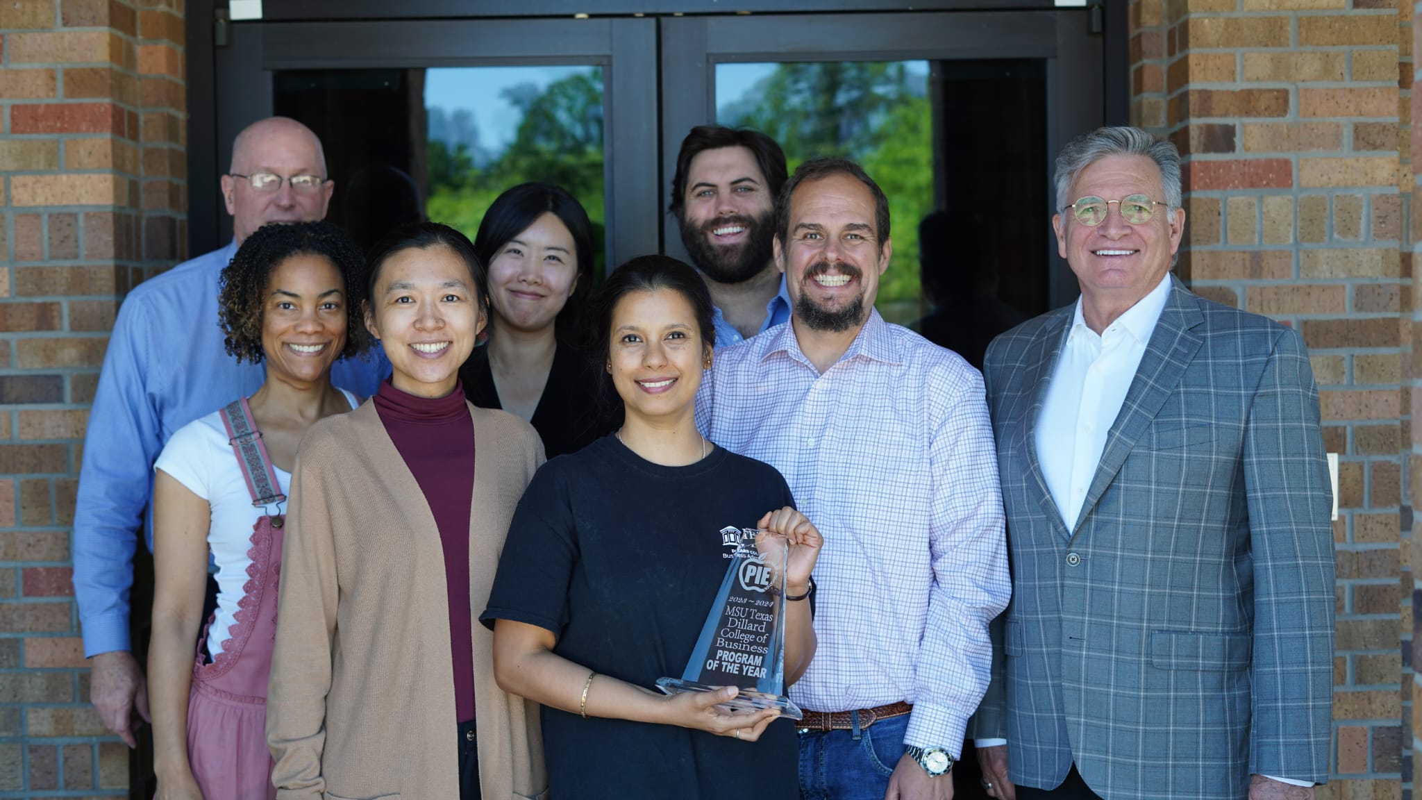 DCOBA receives the “Hirschi’s Program of the Year Partners in Education (PIE) Award for the AY2023-2024, May 2024.