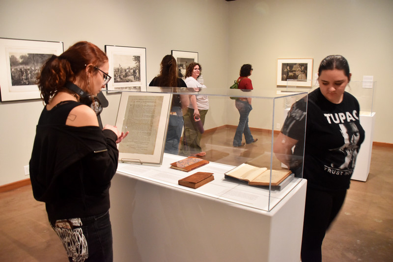 Exhibit at the Museum of Art at MSU