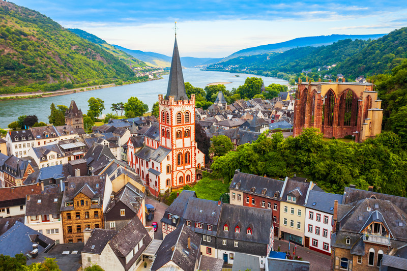 Photo of a town in Germany