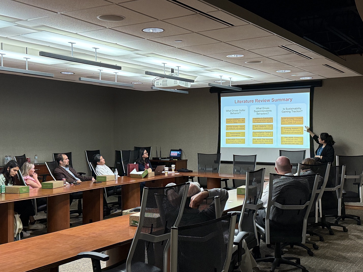 Dr. Abby Torres Rico presents at the Brown Bag Luncheon on April 25th, 2025.
