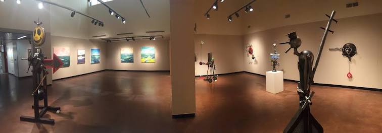 Wide phots of the Juanita Harvey Art Gallery