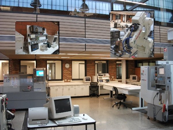 Robotic arm and PLC labs