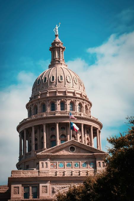 Exterior of the Texas State Capitol dome