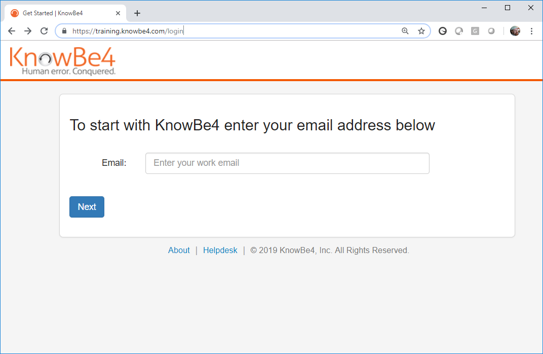 illustration of know be 4 login page
