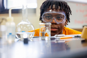 Mlae science student