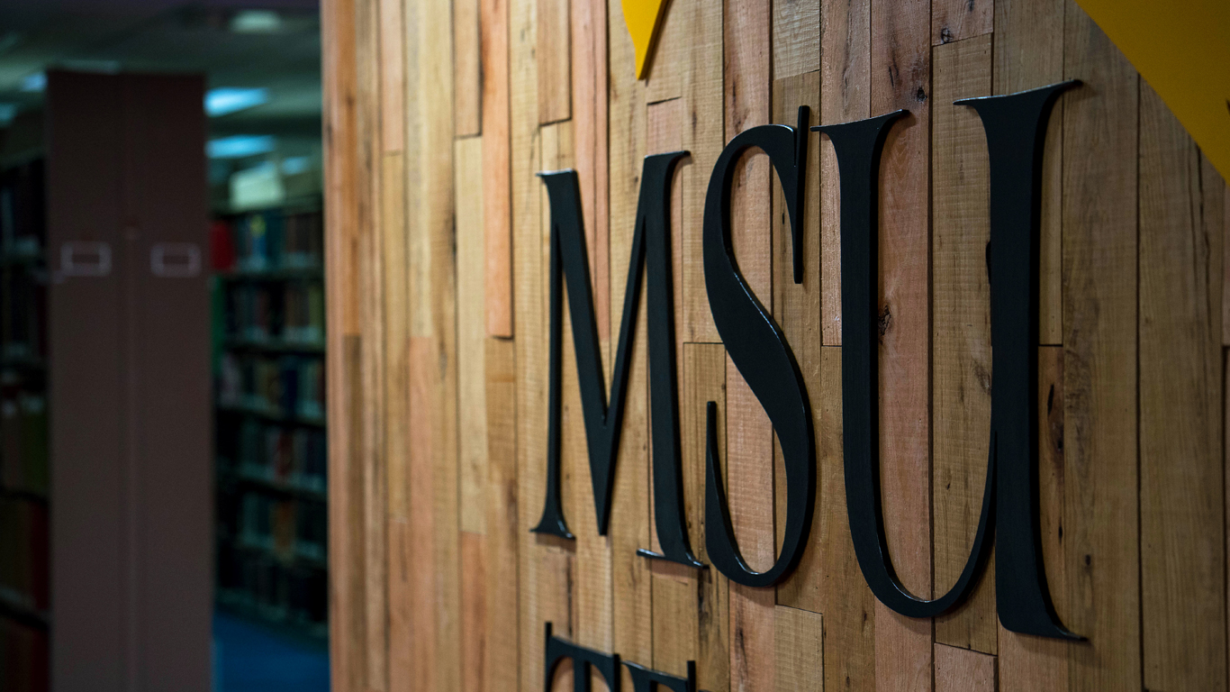 MSU Sign in Library