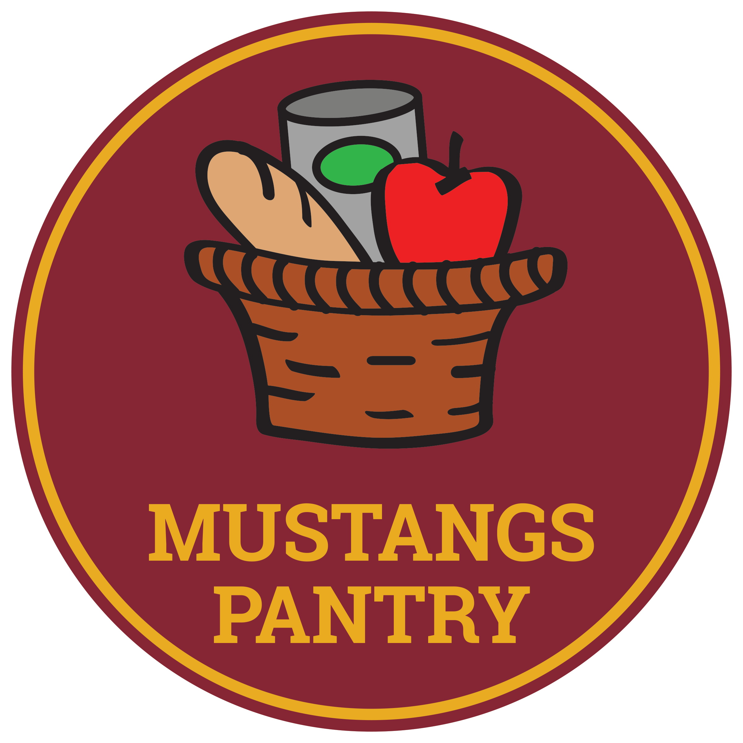Mustangs Pantry Logo