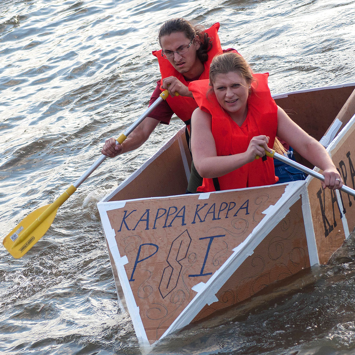 Cardboard Boat Race
